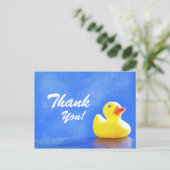 Rubber Ducky Vielen Dank Karten (Stehend Vorderseite)
