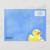 Rubber Ducky Vielen Dank Karten (Rückseite)