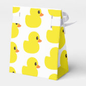 "Rubber Ducky" Zelt-Gefälligkeitsbox Geschenkschachtel (Rückseite)