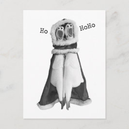 Rubber Hühnchen Santa Postcard Postkarte