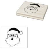 Rubber Stamp - Santa Face Gummistempel (Stempel)