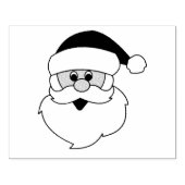 Rubber Stamp - Santa Face Gummistempel (Prägung)