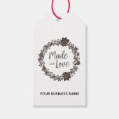 Rubber Stamp Style Label Craft Articles Handmade Geschenkanhänger (Vorderseite)
