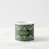 Rubber Tree Leaf Muster Espressotasse (Vorderseite)