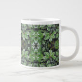 Rubber Tree Leaf Muster Jumbo-Tasse (Rechts)