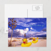 Rubberduck Formation Postkarte (Vorne/Hinten)