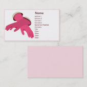 Rubbergloves - Geschäft Visitenkarte (Vorne/Hinten)