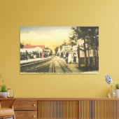 Rubberneck Row Railview Leinwanddruck (Insitu (Wohnzimmer))