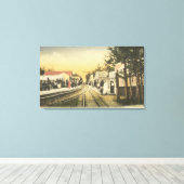 Rubberneck Row Railview Leinwanddruck (Insitu (Holzboden))