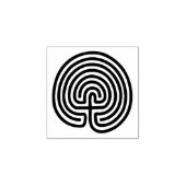 Rubberstempel Labyrinth der Native Americans Gummistempel (Prägung)