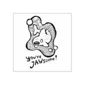 Rubberstempel you’re jawsome gummistempel (Prägung)