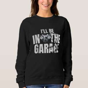 Rubbing ist Racing Stock Car Racing Motor Mechanik Sweatshirt