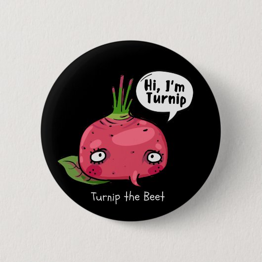 Rübe Button (Vorderseite)