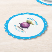 Rübe, mein Valentinstag Untersetzer (angewinkelt)