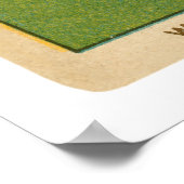 Rube Waddell Baseball 1909 Poster (Ecke)