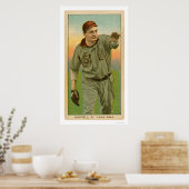Rube Waddell Baseball 1909 Poster (Küche)