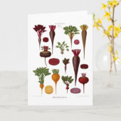 Rüben Karte (Gelbe Blume)