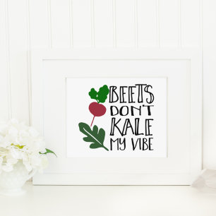 Rüben nicht meine Sicht kale   Art Print Poster