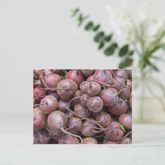 Rüben Postkarte (Stehend Vorderseite)