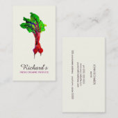 Rüben Visitenkarte (Vorne/Hinten)