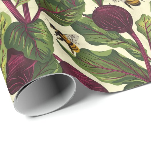 Rübenbüschel 2 geschenkpapier (Rolleneckpunkt)