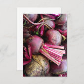 Rübeneinladung Einladung (Vorne/Hinten)