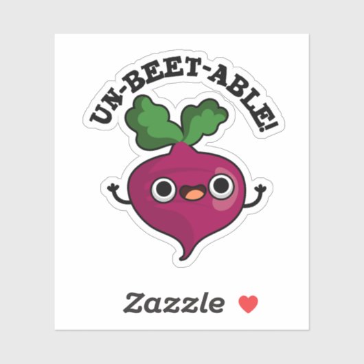 Rübenfreund-Funny-Veggie-Rübenpun Aufkleber (Blatt)