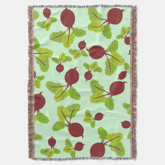 Rübenmuster Decke (Vorderseite Vertikal)