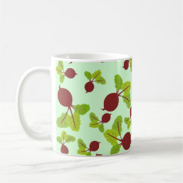 Rübenmuster Kaffeetasse
