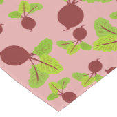 Rübenmuster Kurzer Tischläufer (Ecke)