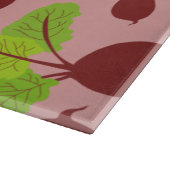 Rübenmuster Schneidebrett (Ecke)