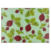 Rübenmuster Schneidebrett (Vorderseite)