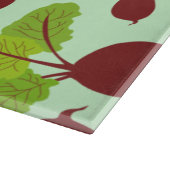 Rübenmuster Schneidebrett (Ecke)