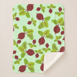 Rübenmuster Sherpadecke