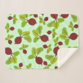 Rübenmuster Sherpadecke (Vorderseite (Horizontal))