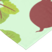 Rübenmuster Tischdecke (Schrägansicht)