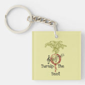 Rübenpferd Schlüsselanhänger (Vorderseite)