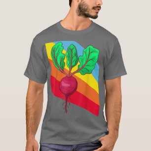 Rübenpflanze Lebensmittel Vegan vegetarisch T-Shirt