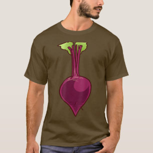 Rübenpflanze vegane vegetarische Gärtnergarten T-Shirt