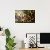 Rubens - Aurora Abduktion Cephalus Poster (Heimbüro)