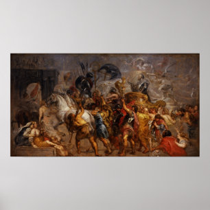 Rubens - Der triumphale Einzug Heinrichs IV. in Pa Poster