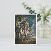 Rubens Gemälde: Der Herzog von Lerma Postkarte (Stehend Vorderseite)