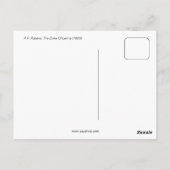 Rubens Gemälde: Der Herzog von Lerma Postkarte (Rückseite)