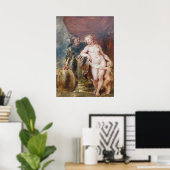 Rubens - Mars, Venus und Cupid Poster (Heimbüro)