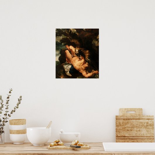 Rubens - Prometheus Bound Poster (Küche)