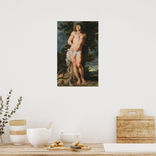 Rubens - St. Sebastian Poster (Küche)