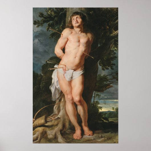 Rubens - St. Sebastian Poster (Vorne)