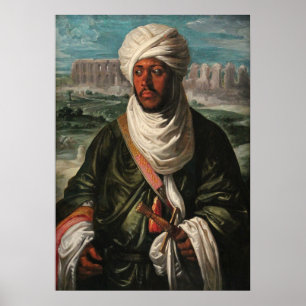 Rubens - Sultan Mulay Ahmad von Tunis Portrait Poster