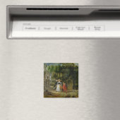 Rubens und Helene Fourment im Garten Magnet (In Situ (Geschirrspüler))