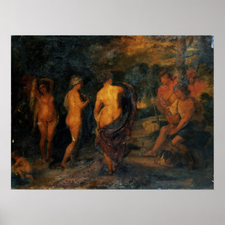 Rubens - Urteil von Paris Poster
